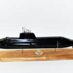 HMS Audacious (S122) Submarine Model