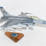 428th Tac Fighter Squadron Buccaneers 1981 F-16 Model, Lockheed Martin, Mahogany, 1/33 (18")Scale