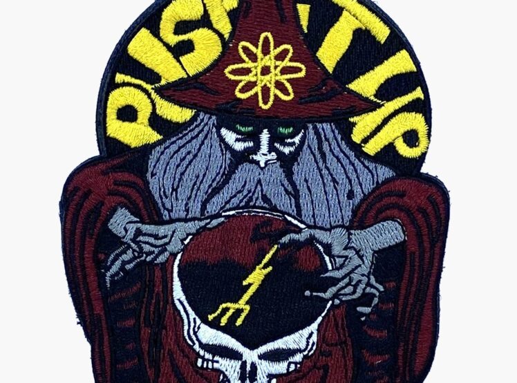 VAQ-133 Wizards Push it Up Shoulder Patch - With Hook and Loop