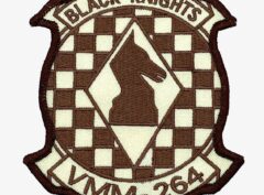 HMM-264 Black Knights (Brown) Patch – Sew On