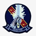 VAQ-136 Gauntlets Patch – With Hook and Loop
