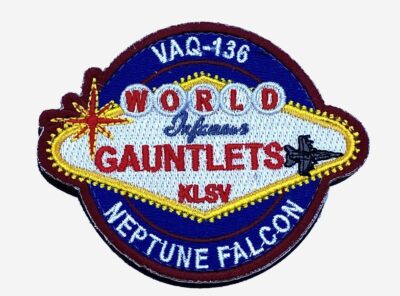 VAQ-136 Gauntlets Las Vegas Det Patch – With Hook and Loop