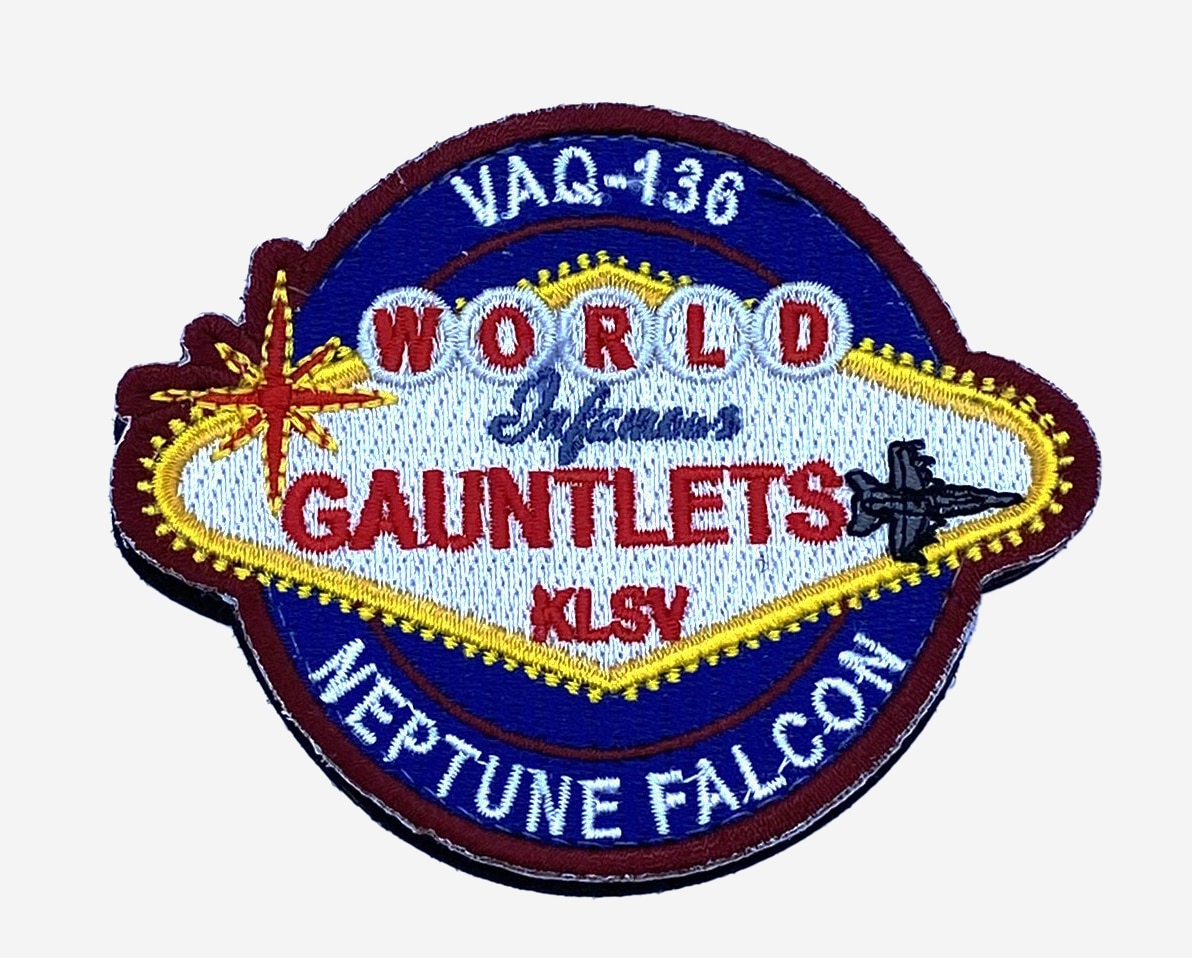 VAQ-136 Gauntlets Las Vegas Det Patch – With Hook and Loop