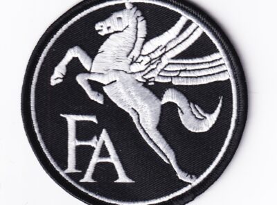 Fairchild Aircraft Patch - With Hook and Loop, 3.5"