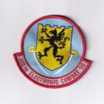 388th Electronic Combat Squadron Patch - Plastic Backing, 4"