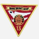 Marine Aircraft Group MAG-13 Throwback Patch- Plastic Backing