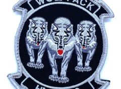 HMH-466 Wolfpack (3 Wolves) Patch – With Hook and Loop