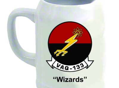 VAQ-133 Wizards Tankard, Ceramic, 22 ounces, Pilot gifts