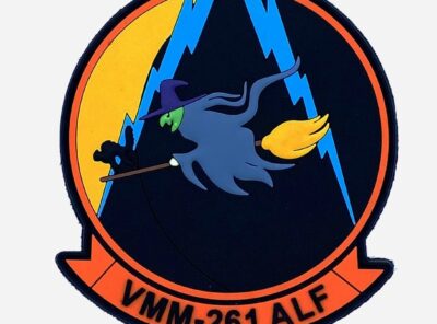 VMM-261 Halloween PVC Patch - With Hook and Loop
