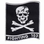 VFA-103 Jolly Rogers Squadron Glow in Dark Patch – Sew On