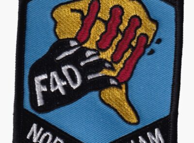100 Mission F4d North Vietnam Patch