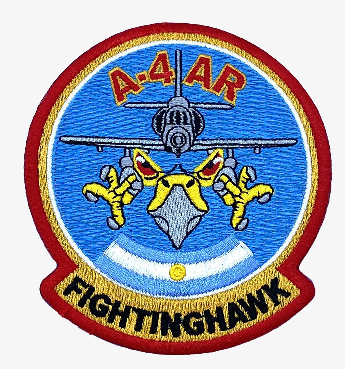 A-4 AR Fightinghawk Patch – With Hook and Loop, 4