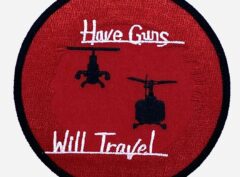 HMLA-167 Have Guns Will Travel Shoulder Patch – Sew On, 4"