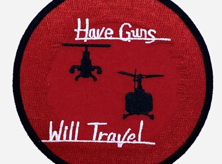 HMLA-167 Have Guns Will Travel Shoulder Patch – Sew On, 4"
