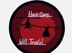 HMLA-167 Have Guns Will Travel Shoulder Patch – With Hook and Loop, 3"