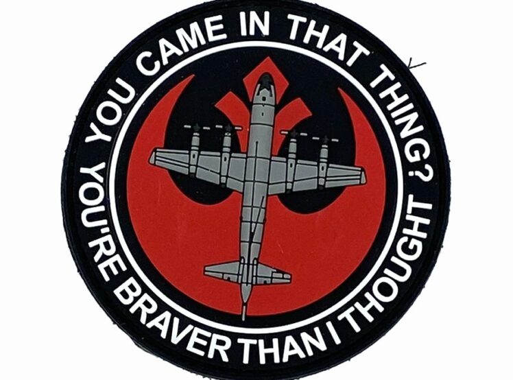 P-3 You Came In That Thing" PVC Shoulder Patch
