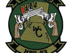 HSC-23 Wildcards Squadron Patch (Green) – With Hook and Loop
