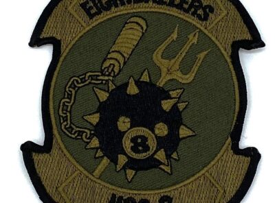 HSC-8 Eightballers Squadron Patch (Green) – Sew On