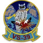 VS-39 Hoot Owls Patch – Plastic Backing