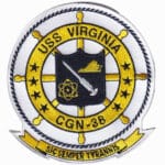 CGN-38 USS Virginia Patch