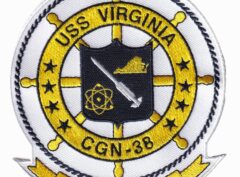 CGN-38 USS Virginia Patch