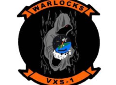 VXS-1 Warlocks 2023 Plaque,14″, Mahogany