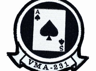 VMA-231 Ace of Spades Squadron Patch