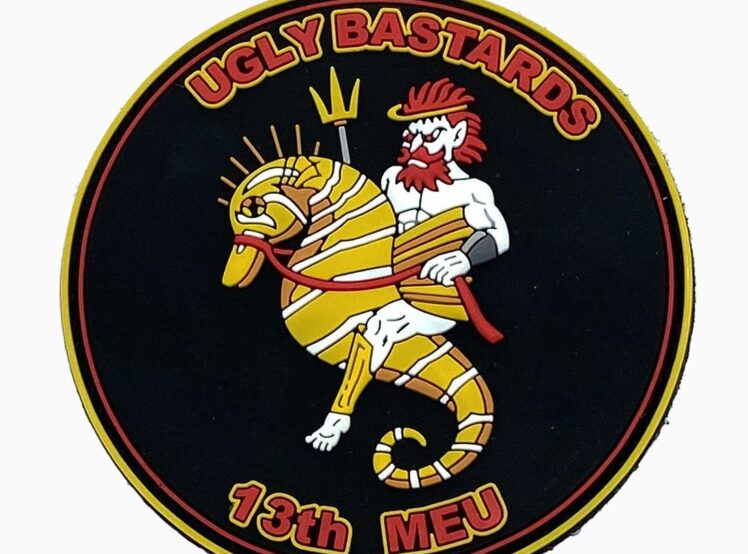 VMM-362 and 2nd Batt 4th Marine Reg Ugly Bastards 13th MEU PVC Shoulder Patch