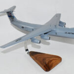 Lockheed Martin C-141 Starlifter, 172nd AW 183rd AS, 18in Mahogany Scale Model