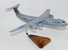 Lockheed Martin C-141 Starlifter, 172nd AW 183rd AS, 18in Mahogany Scale Model