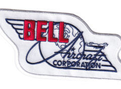 Bell Aircraft Corporation Patch - Plastic Backing / Sew On, 5"