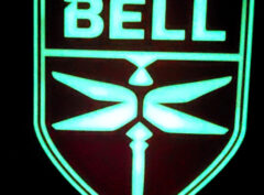 Bell PVC Glow in the Dark Patch – With Hook and Loop, Officially Licensed, 3″