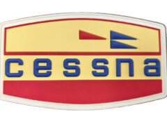 Cessna® 1970-1992 PVC Patch – With Hook and Loop, 3.5″, Offcially Licensed