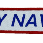 Fly Navy Patch – With Hook and Loop, 5″