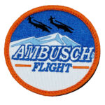 HSM-74 Swamp Fox Ambusch Shoulder Patch – With Hook and Loop, 3″