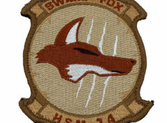 HSM-74 Swamp Fox Desert Subdued Patch