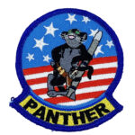 F-35 Panther Patch – With Hook and Loop, 3.5"