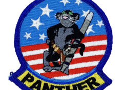 F-35 Panther Patch – With Hook and Loop, 3.5"