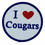 VAQ-139 Cougars Valentines Day Patch – With Hook and Loop, 3″