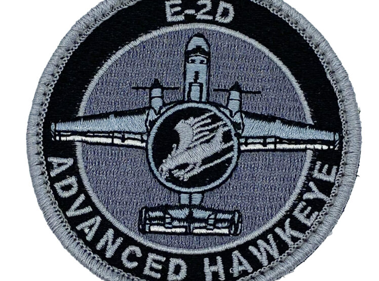 VAW-120 GreyHawks E-2D Advanced Hawkeye Patch – With Hook and Loop, 3"