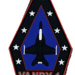 VX-9 Vampires VANDY-1 Shoulder Patch – With Hook and Loop, 4″
