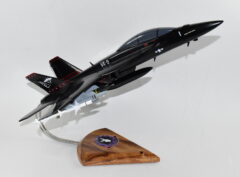 VX-9 Vampires Vandy-1 (2023), FA-18F, 18in Mahogany Model