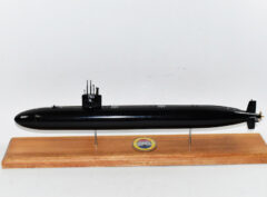 USS Newport News SSN-750 (Black Hull) Submarine Model