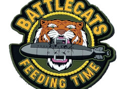 HSM-73 Battle Cats Feeding Time PVC Patch_Sew On_3in