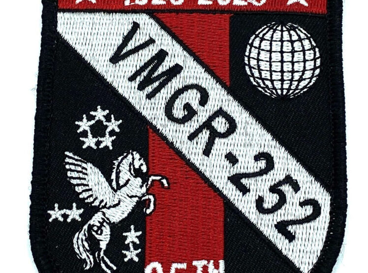 VMGR-252 95th Anniversary Squadron Patch