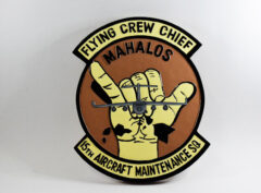 15th AMXS Flying Crew Chiefs Plaque