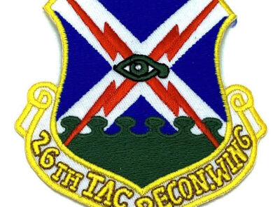 26th Tactical Reconnaissance Wing Patch