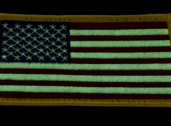 Flag Patch Glow in the Dark