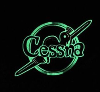Cessna® WWII Patch, PVC 3.5 inch Glow in the Dark (40″s era retro logo) Patch, Officially Licensed