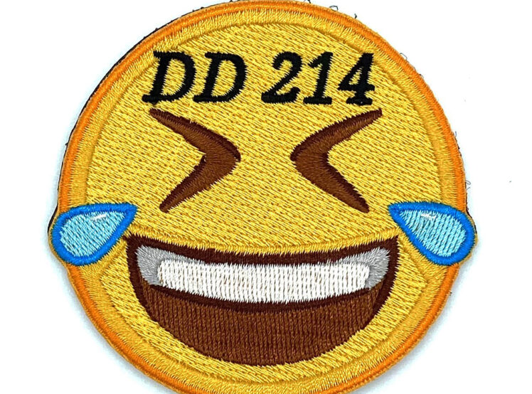 DD-214 Patch - With Hook and Loop